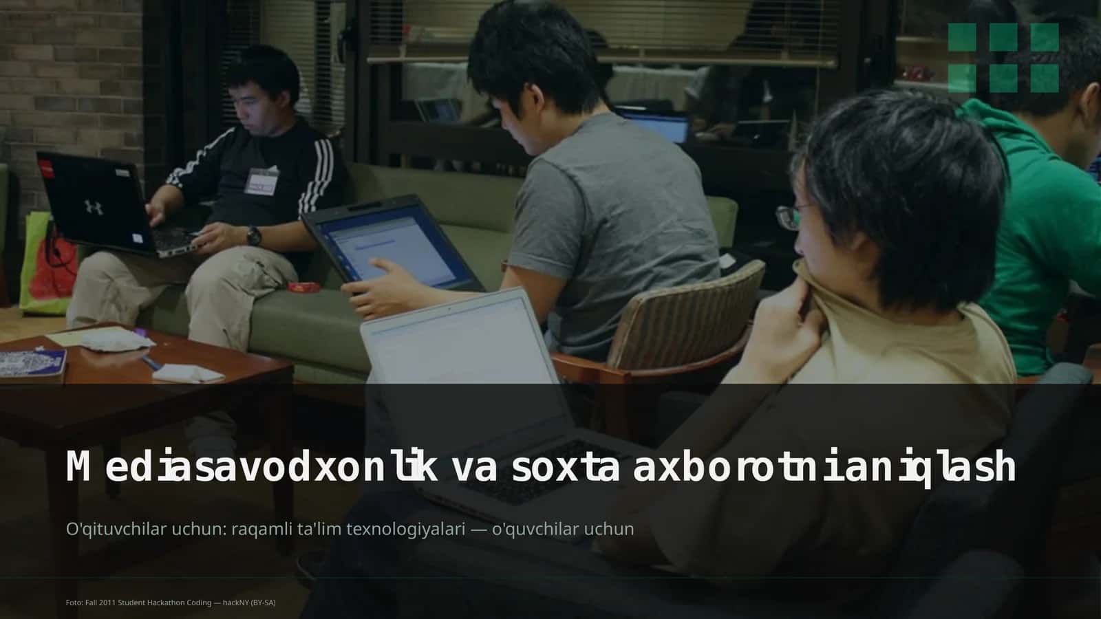 Mediasavodxonlik va soxta axborotni aniqlash