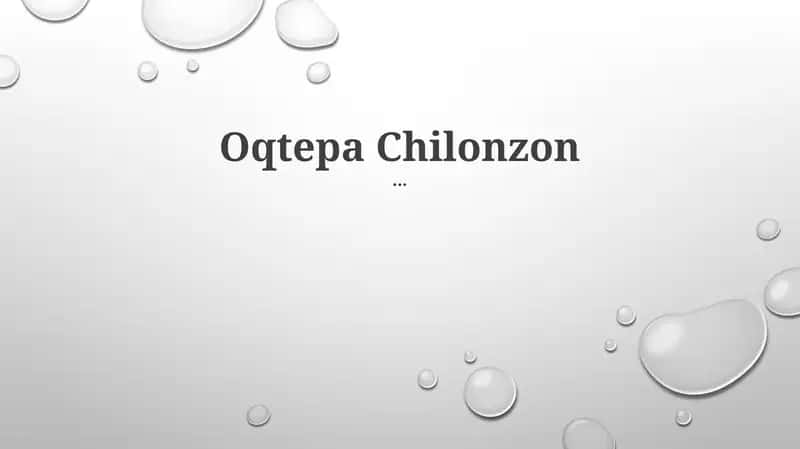 Oqtepa Chilonzon