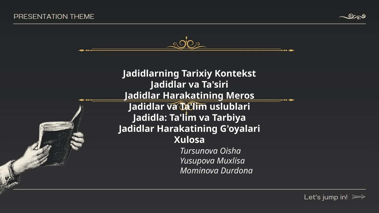 Jadidlarning Tarixiy Kontekst