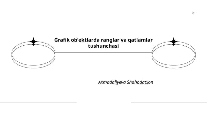 Grafik obʼektlarda ranglar va qatlamlar tushunchasi