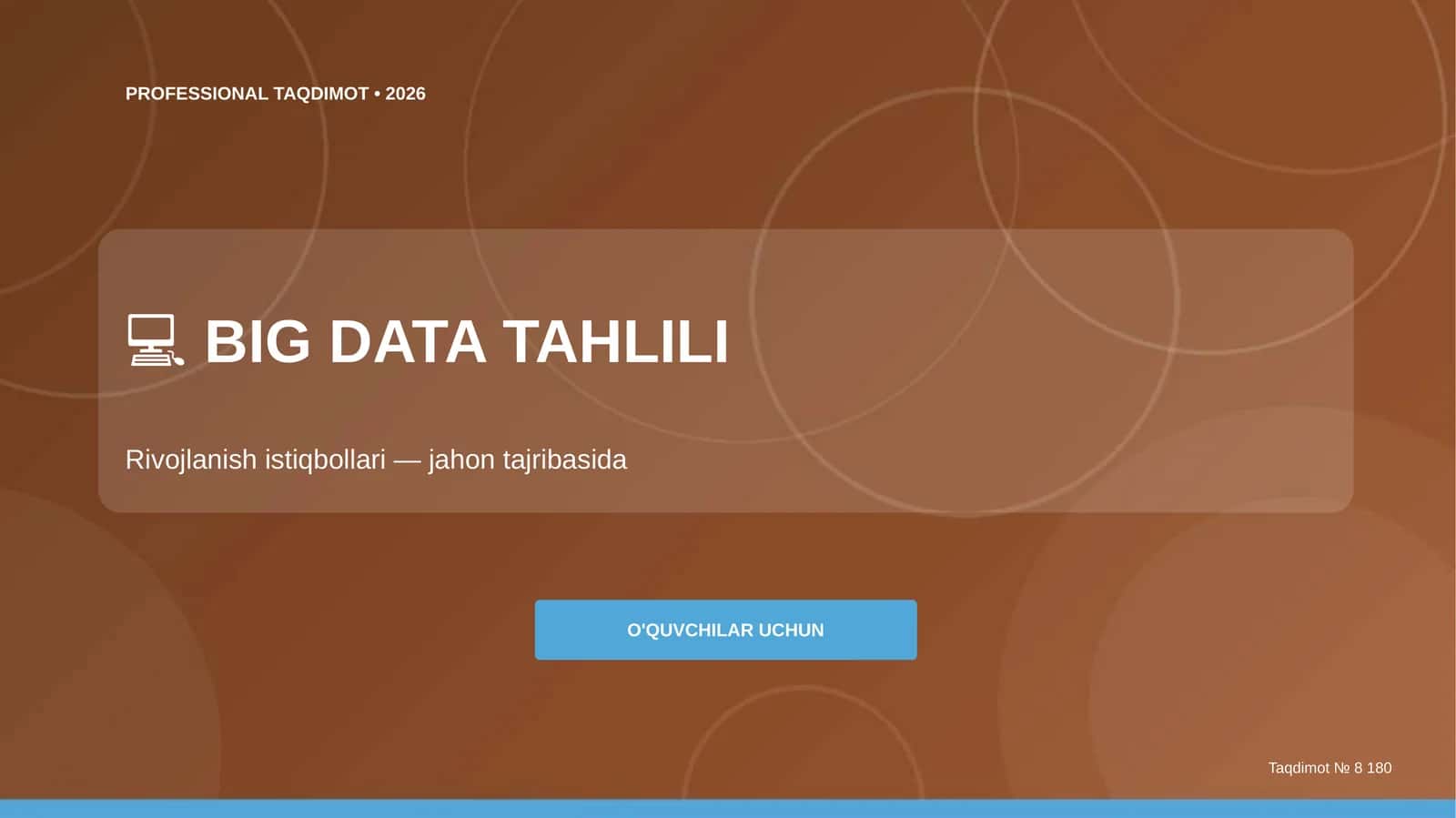 BIG DATA TAHLILI