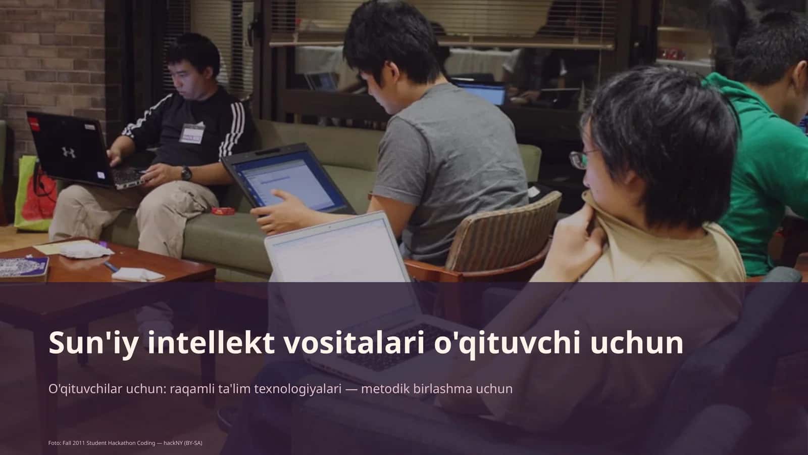 Sun'iy intellekt vositalari o'qituvchi uchun