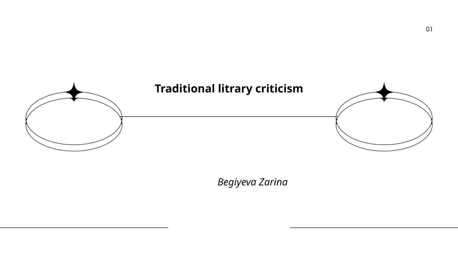 Traditional litrary criticism