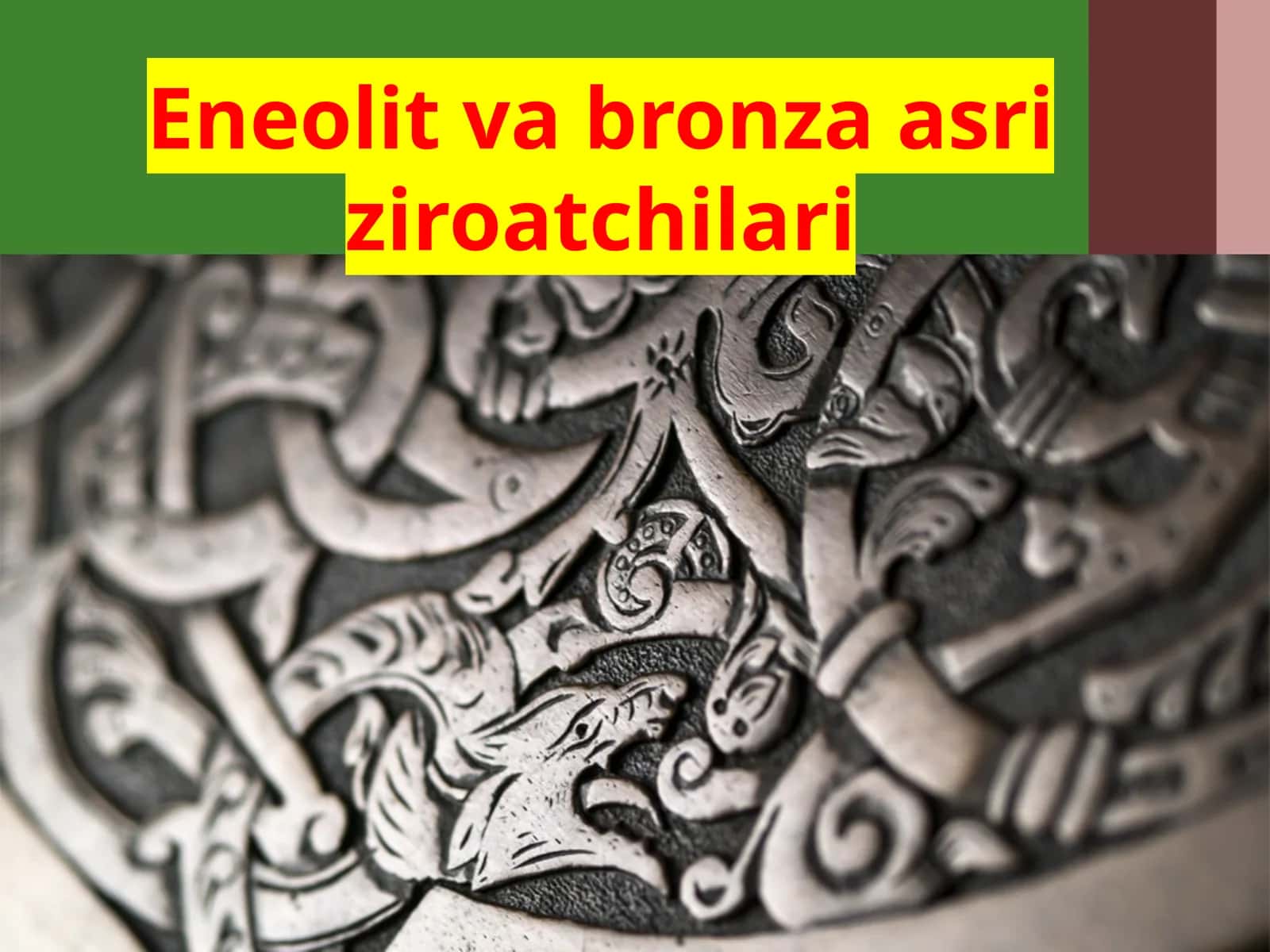 Neolit va bronza asr iziroat chilari
