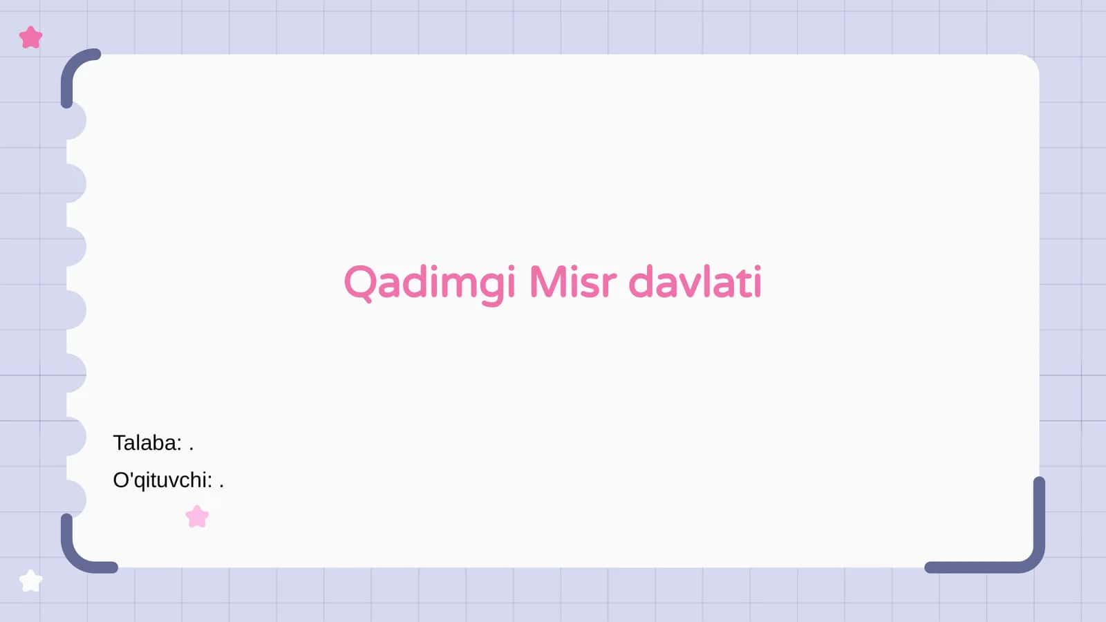 Qadimgi Misr davlati