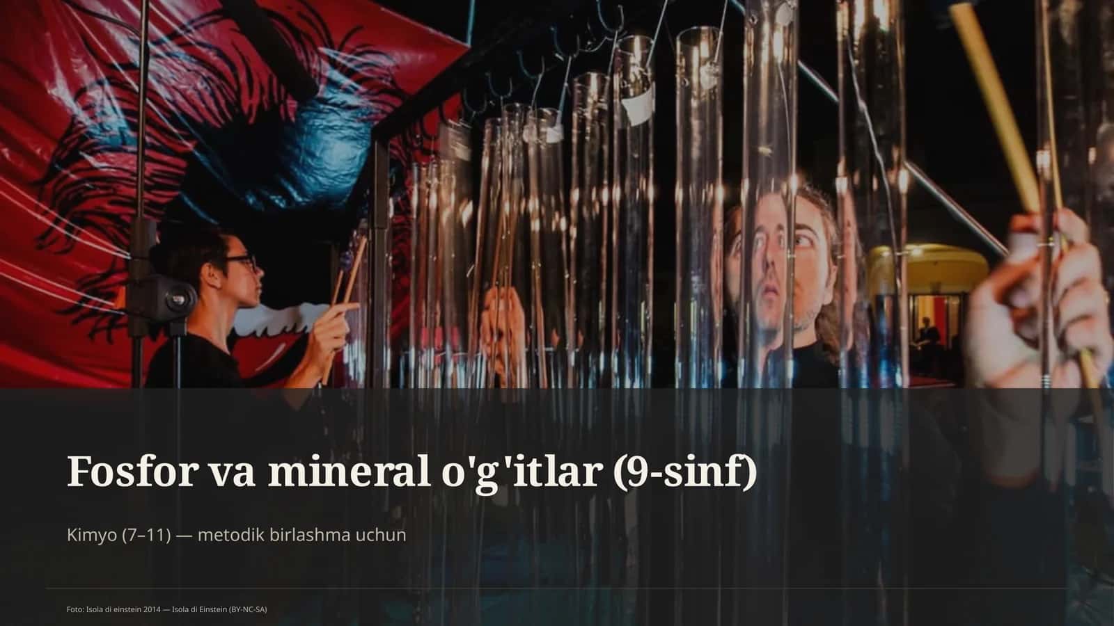 Fosfor va mineral o'g'itlar (9-sinf)