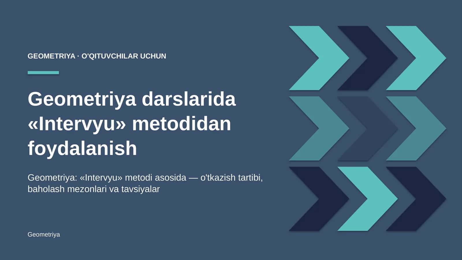 geometriya darslarida intervyu metodidan foydalanish 2656