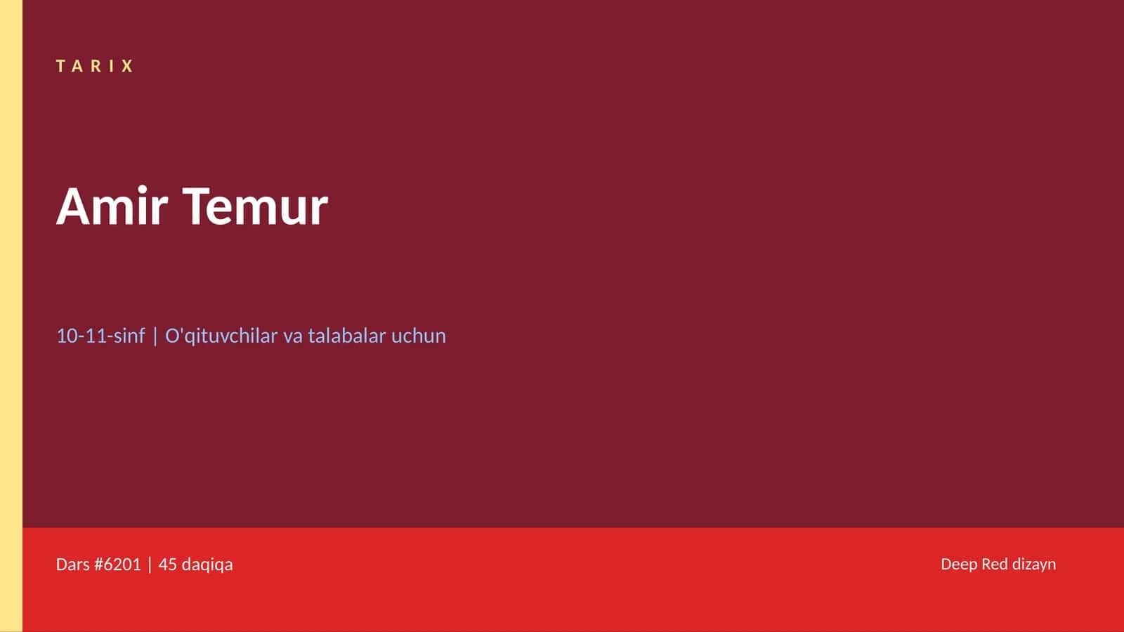 Amir Temur