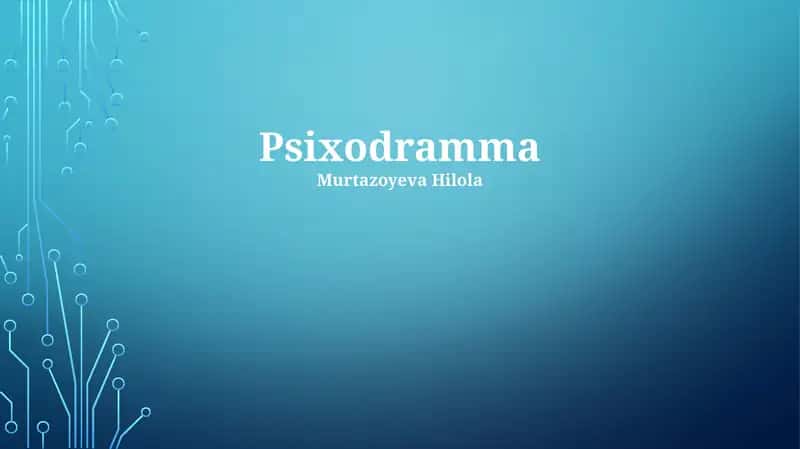 Psixodramma