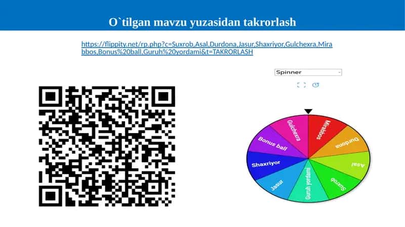 4-sinf o'qish fanidan Qishki ta'til mavzusida taqdimot ishi