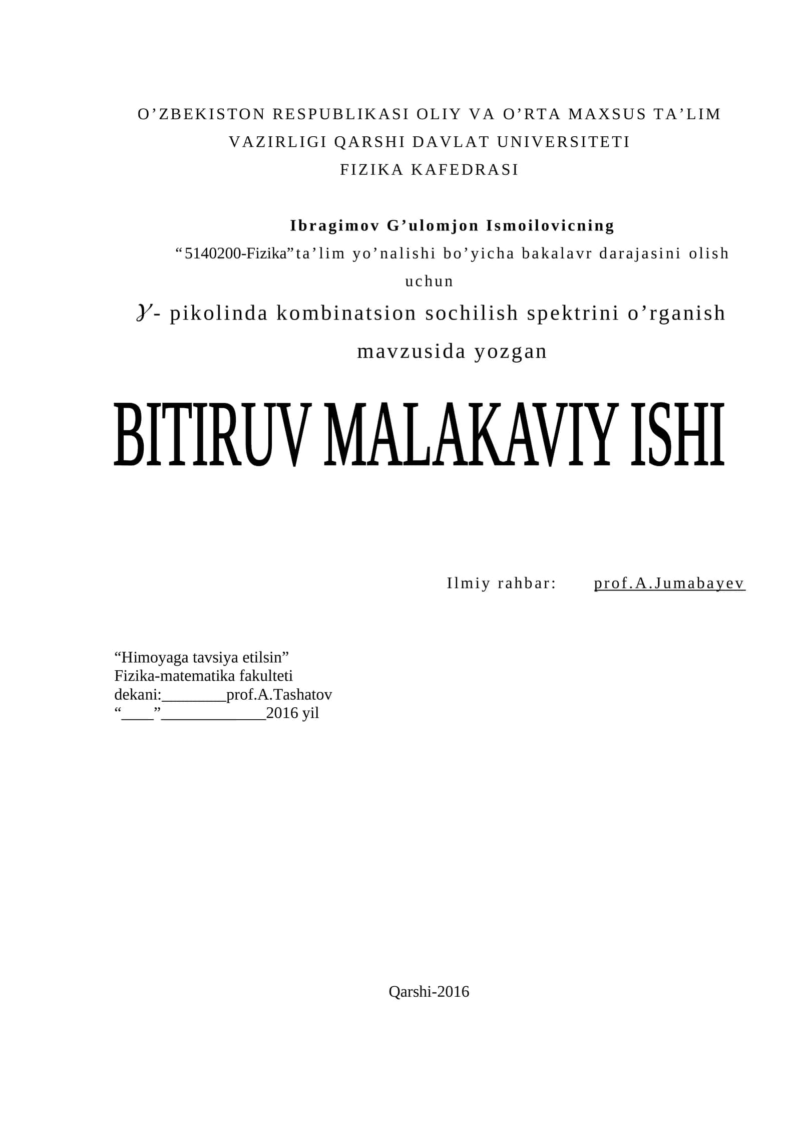 Kombinatsion sochilish spektroskopiyasi
