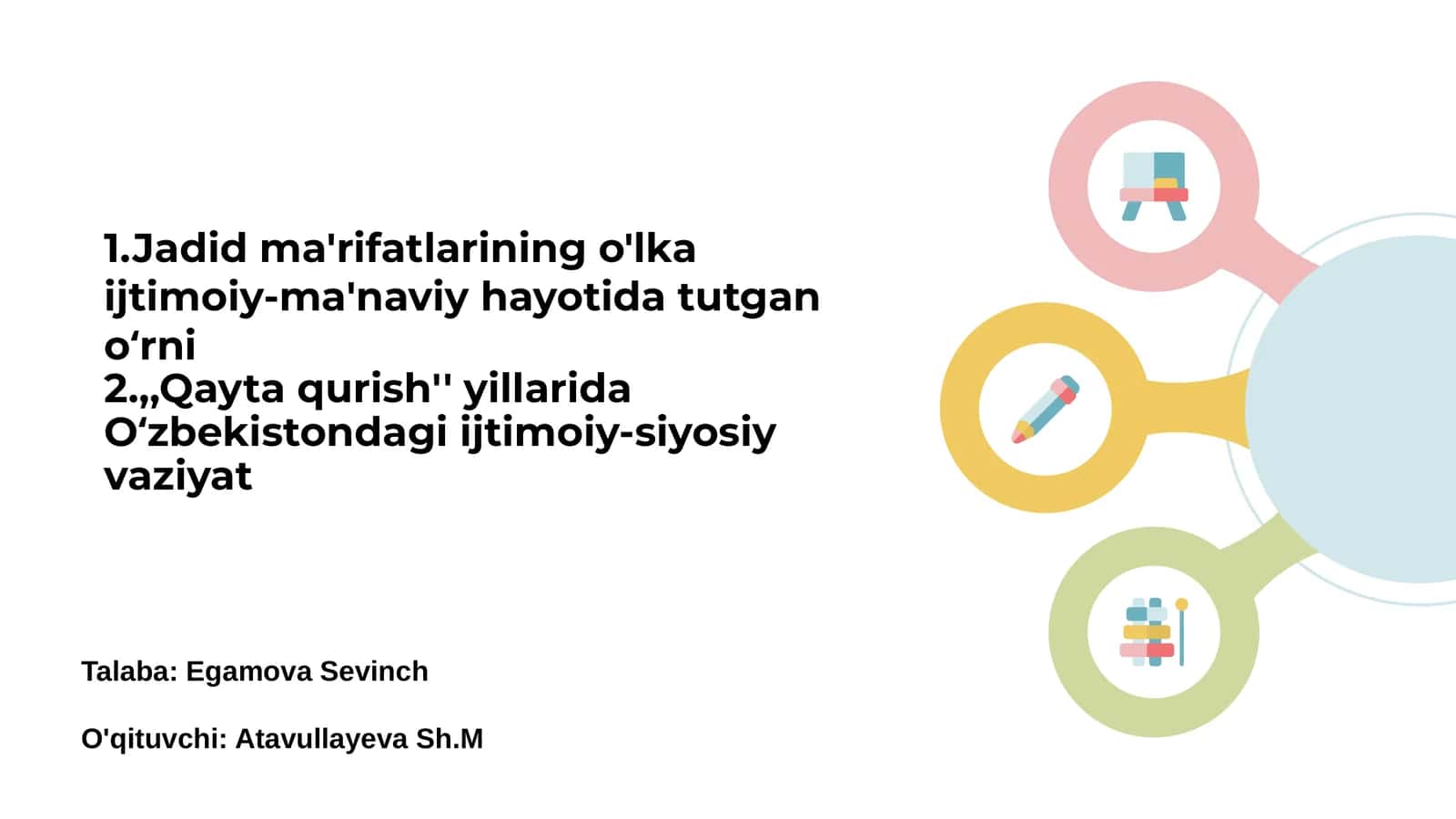 Jadid Ma'rifatlarining O'lka Ijtimoiy-Ma'naviy Hayotida O'rni