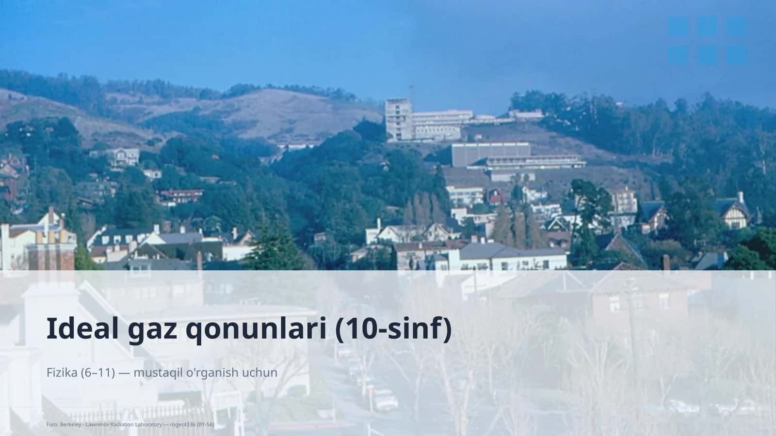 Ideal gaz qonunlari (10-sinf)