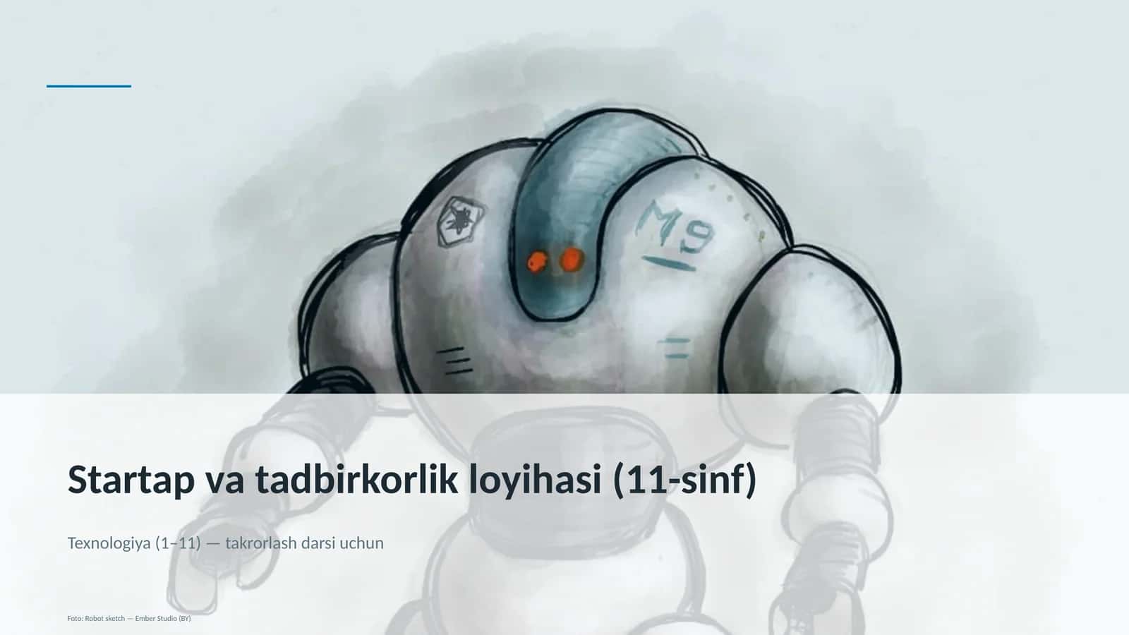 Startap va tadbirkorlik loyihasi (11-sinf)