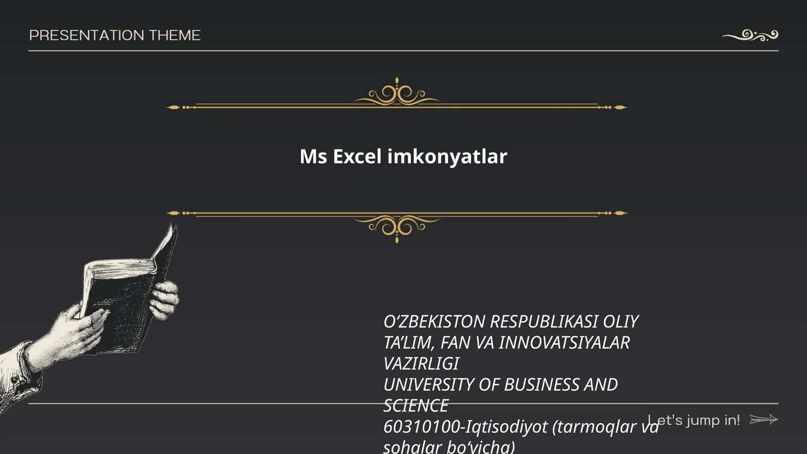 Ms Excel imkonyatlar