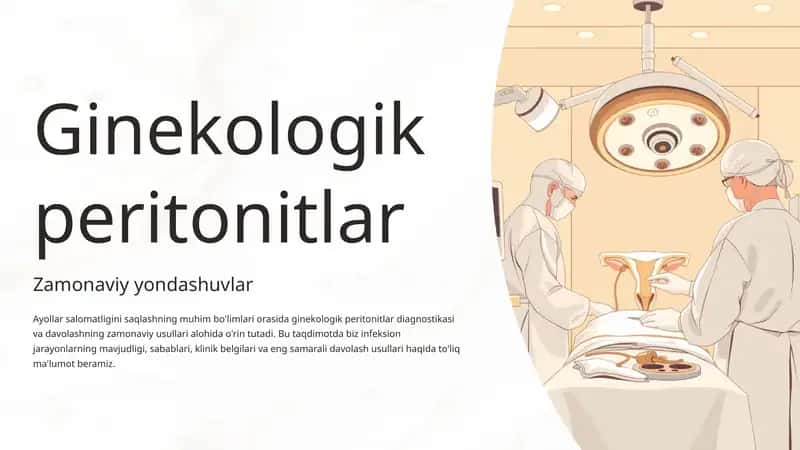 Ginekologik peritonitlar