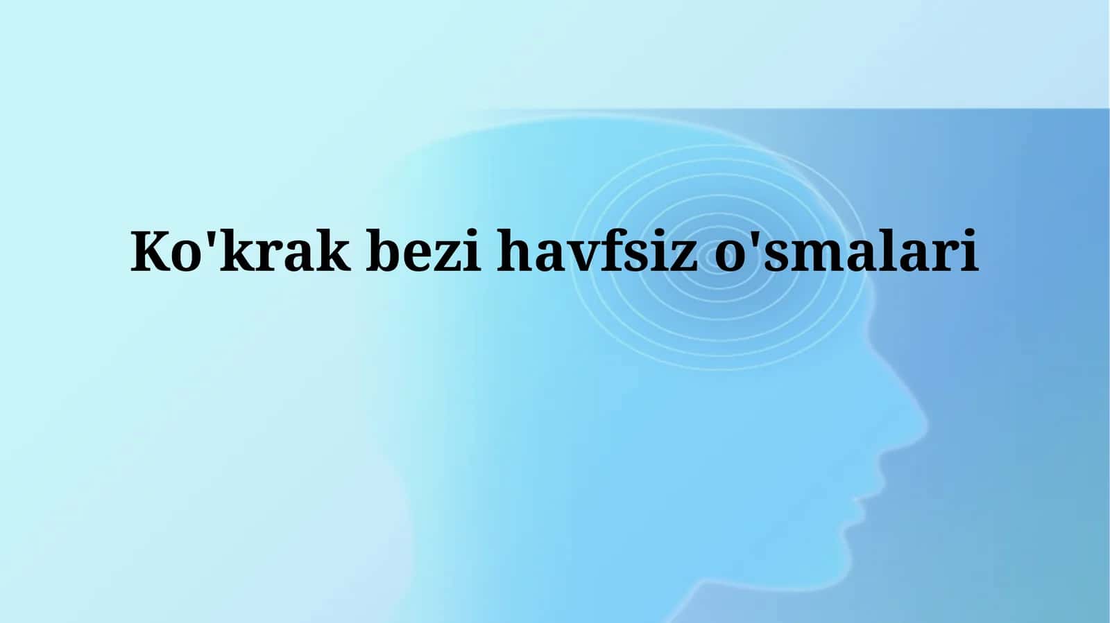 Ko'krak bezihavfsizo'smalari