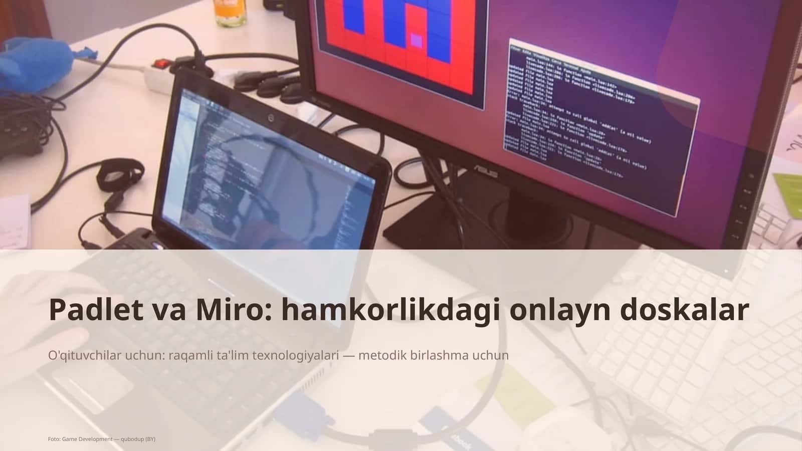 Padlet va Miro: hamkorlikdagi onlayn doskalar