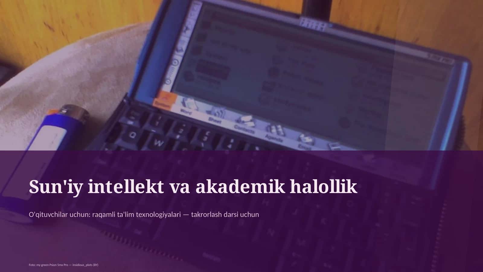 Sun'iy intellekt va akademik halollik
