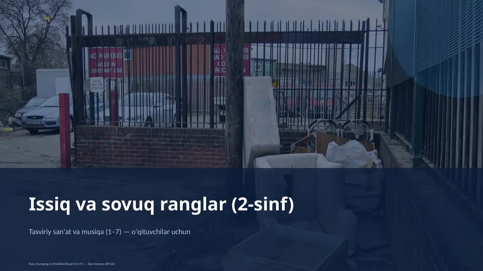 Issiq va sovuq ranglar (2-sinf)