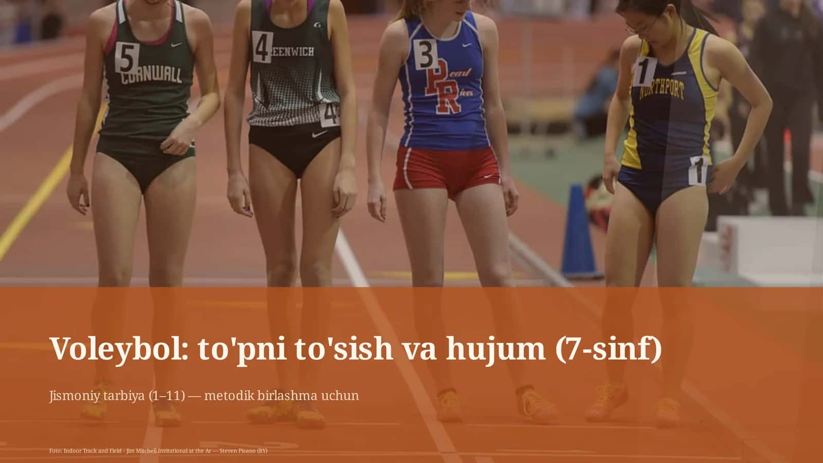 Voleybol: to'pni to'sish va hujum (7-sinf)