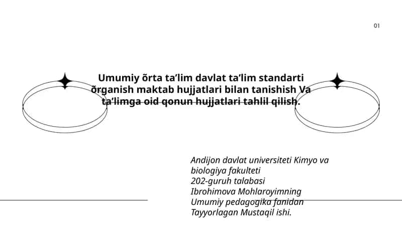Umumiy pedagogika fanidan tayyorlagan mustaqil ish