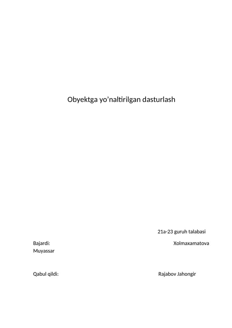 Pythonda mantiqiy operatorlar (True va False)