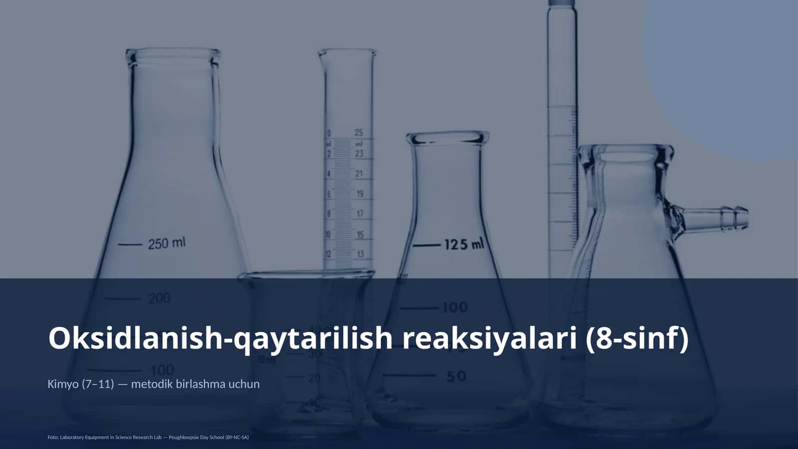 Oksidlanish-qaytarilish reaksiyalari (8-sinf)