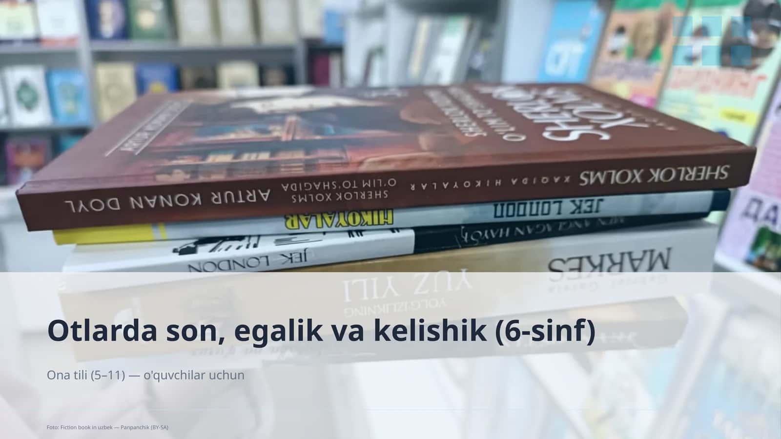 Otlarda son, egalik va kelishik (6-sinf)