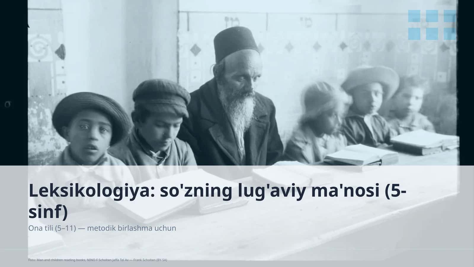 Leksikologiya: so'zning lug'aviy ma'nosi (5-sinf)