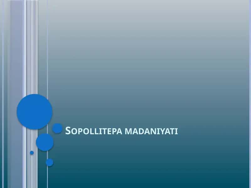Sopollitepa Madaniyati