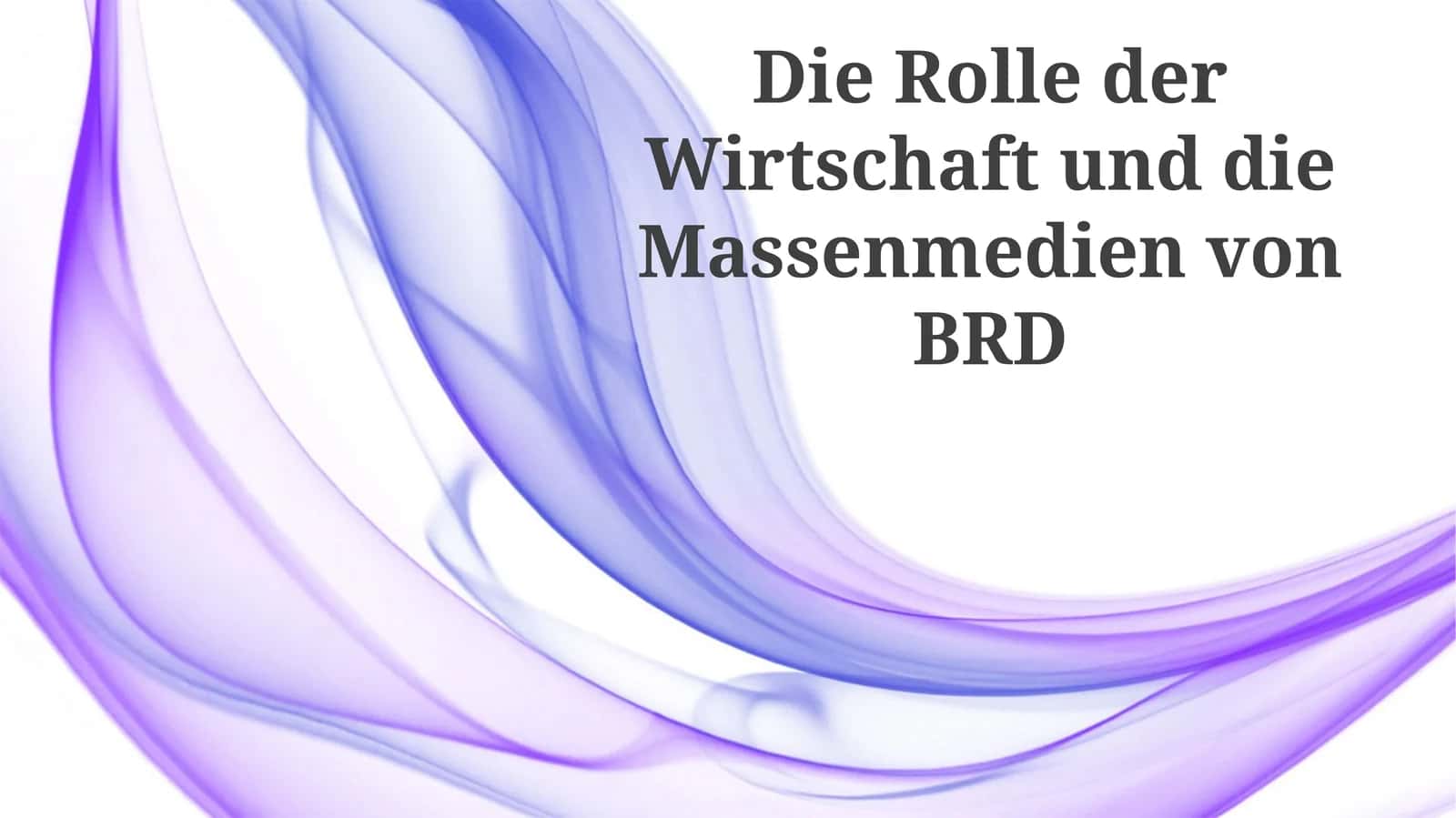 Die Rolle der Gewerkschaften in der Wirtschafts- und Medienlandschaft