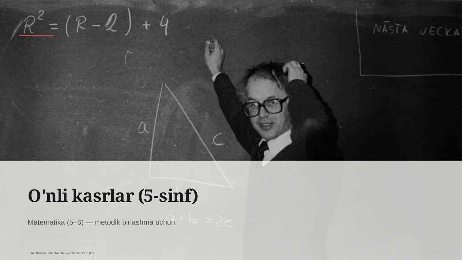 O'nli kasrlar (5-sinf)