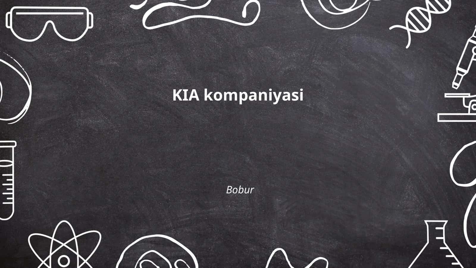 Kia kompaniyasining tarixi