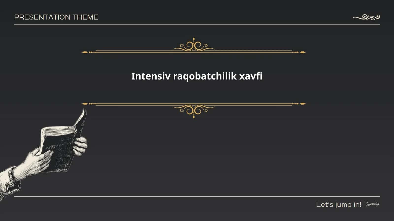 Intensiv raqobatchilik xavfi