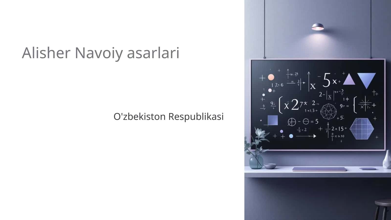 Alisher Navoiy asarlari