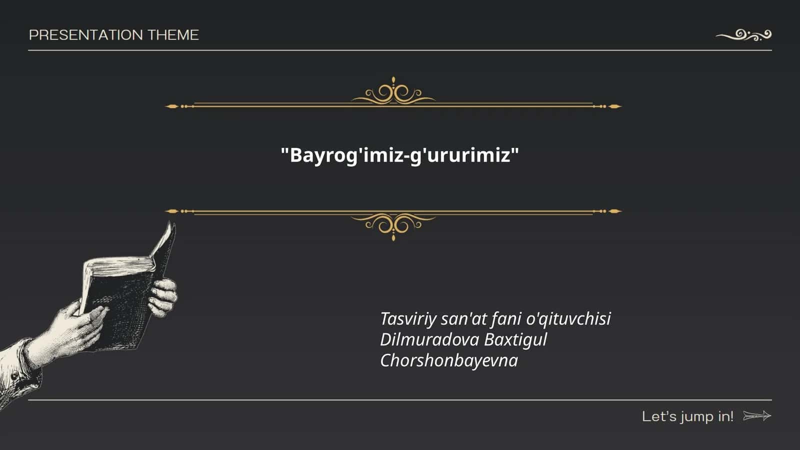 Bayrog'imiz-g'ururimiz