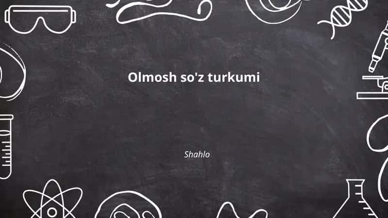 Olmosh so'z turkumi