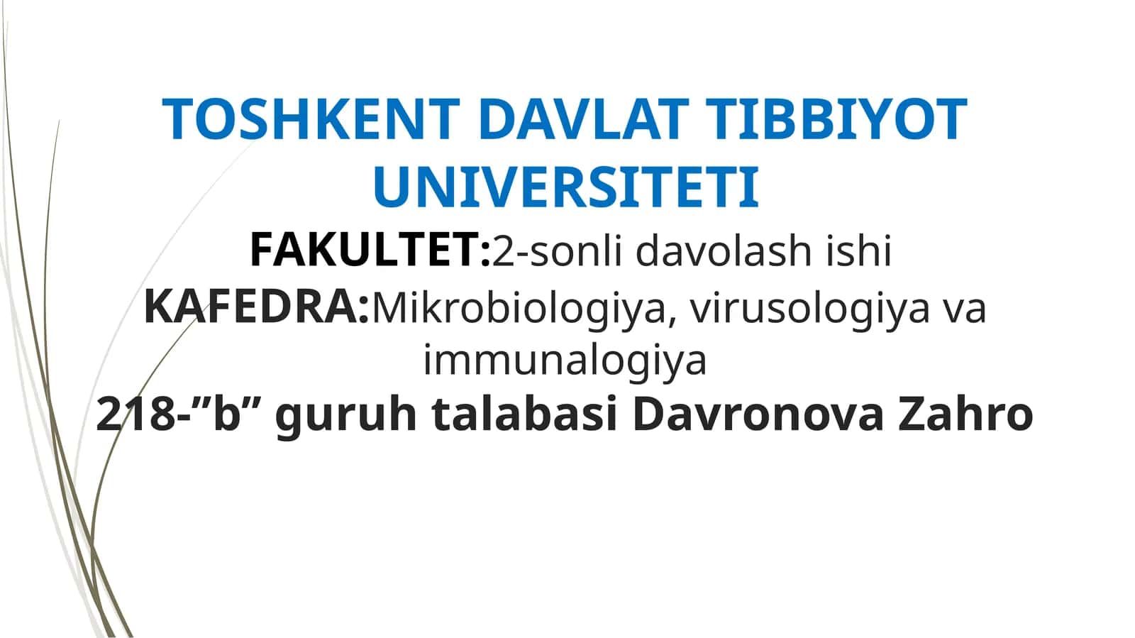 Ovqatdan zaxarlanish kasalliklari