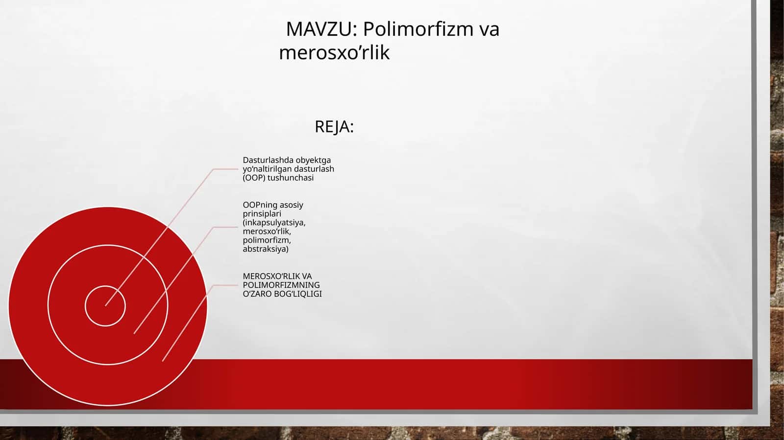 Polimorfizm va merosxo'rlik