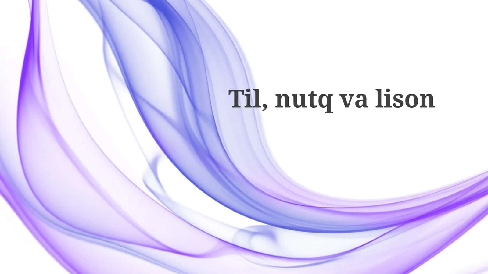 Til, Lison va Nutq: Ta'riflar va Farqlar
