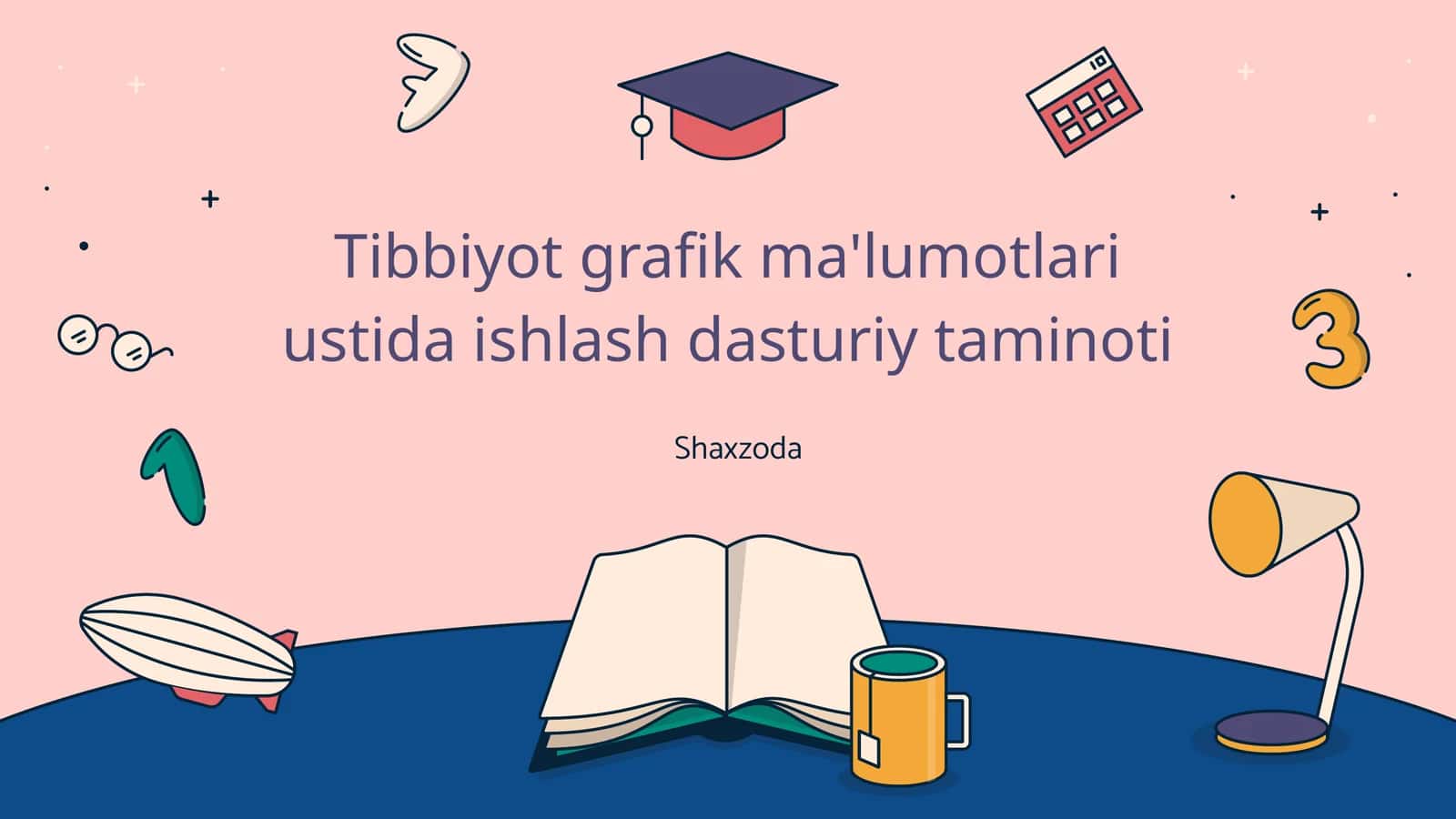 Tibbiyot grafik ma'lumotlari ustida ishlash dasturiy taminoti