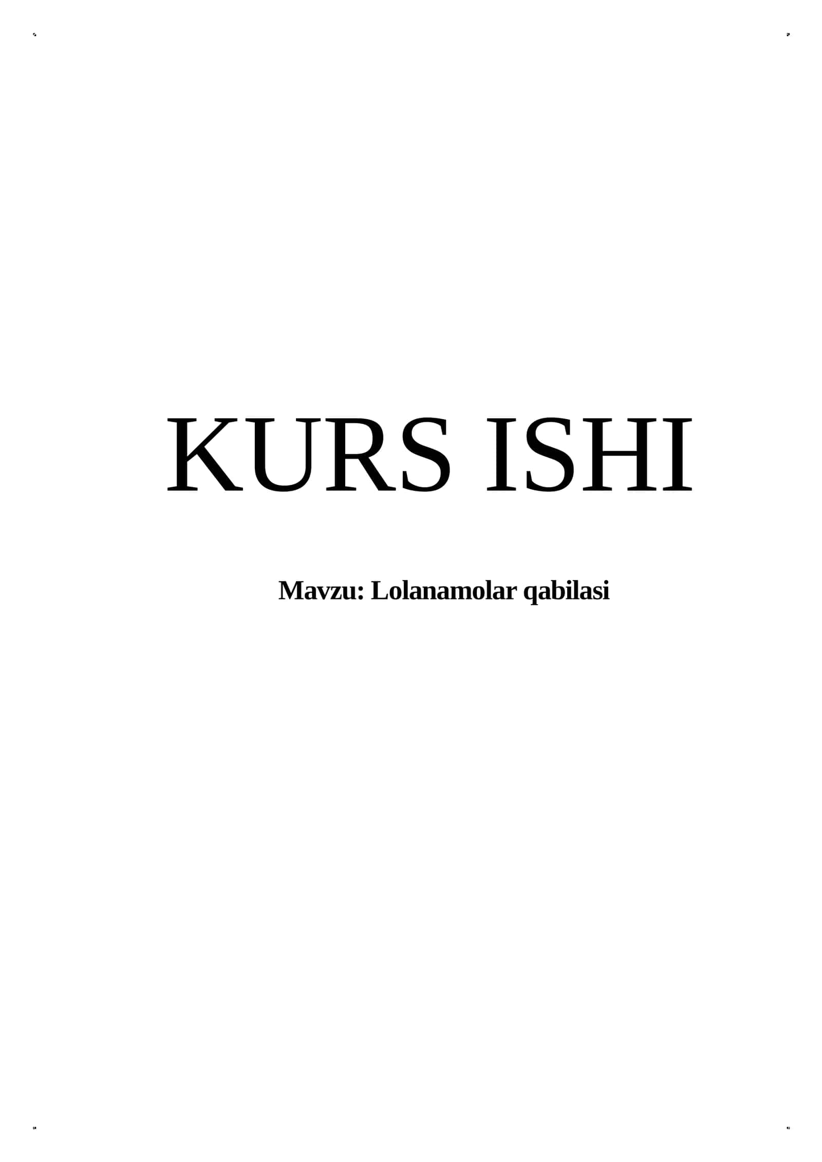 Lolanamolar qabilasi