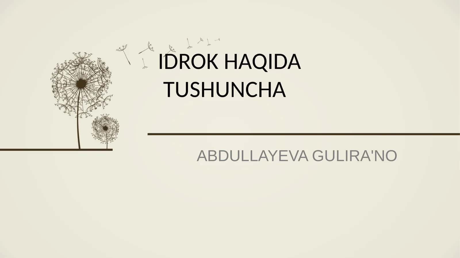 ABDULLAYEVAGULIRA'NO