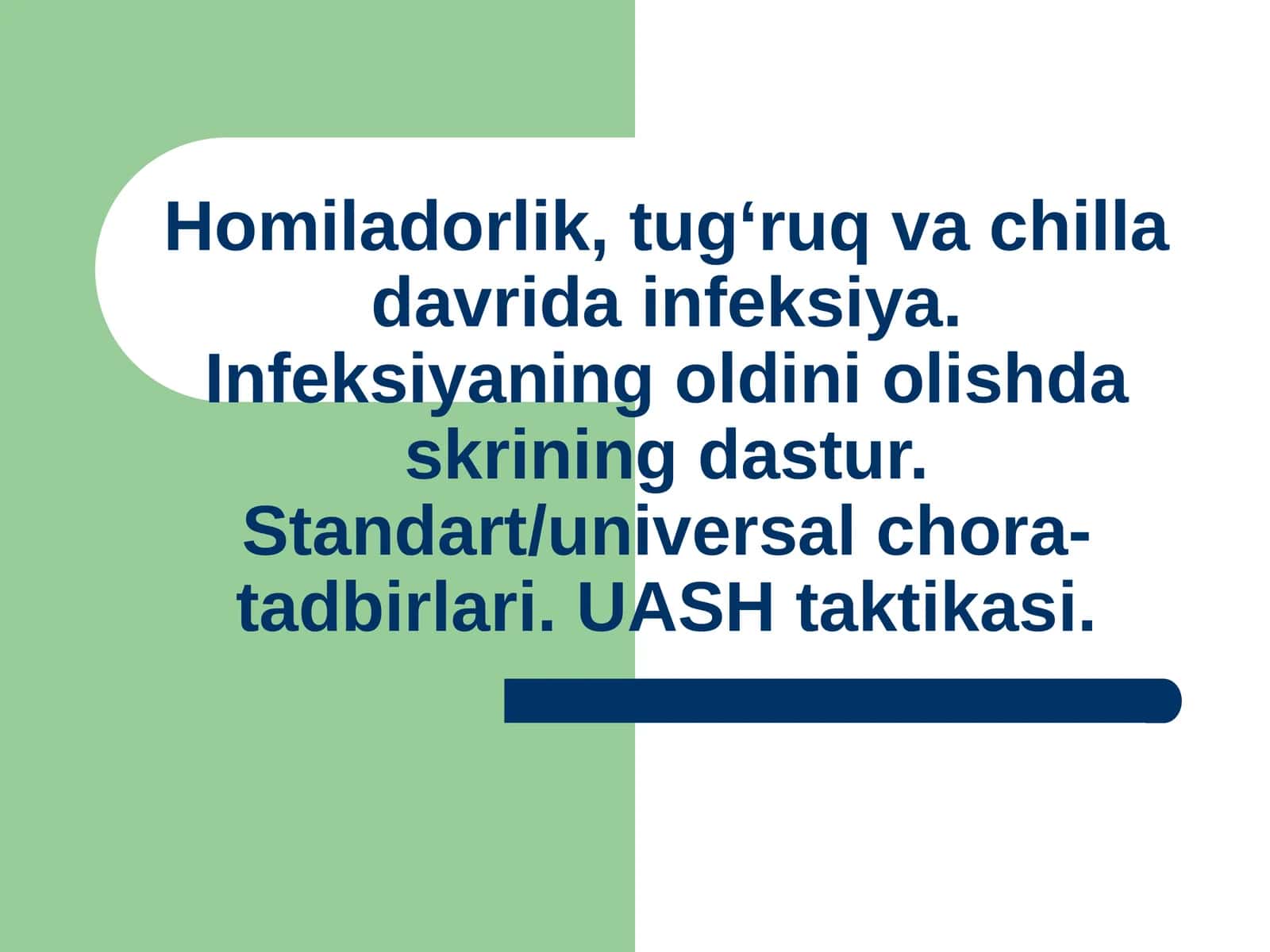 Infeksiya va septik shokning terminologiyasi