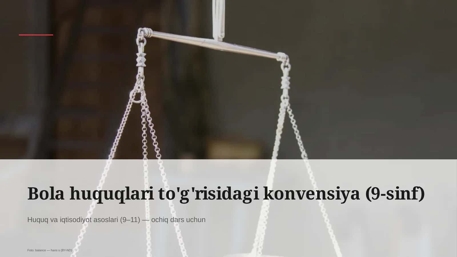 Huquq va iqtisodiyot asoslari (9–11)