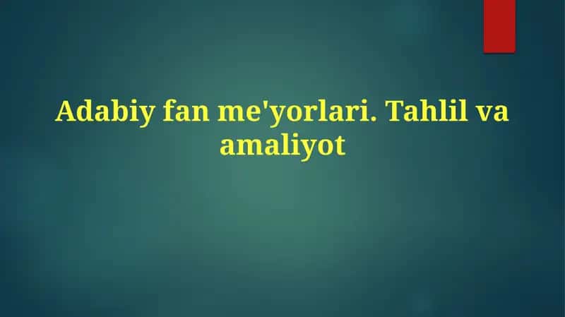 Matn tahlili usullari