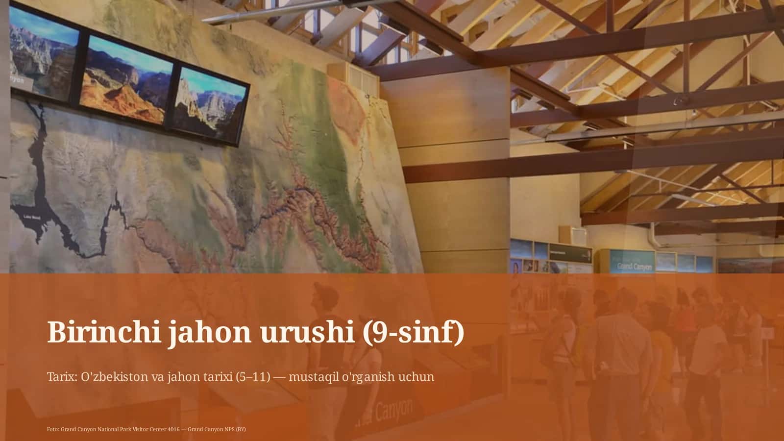 Birinchi jahon urushi (9-sinf)