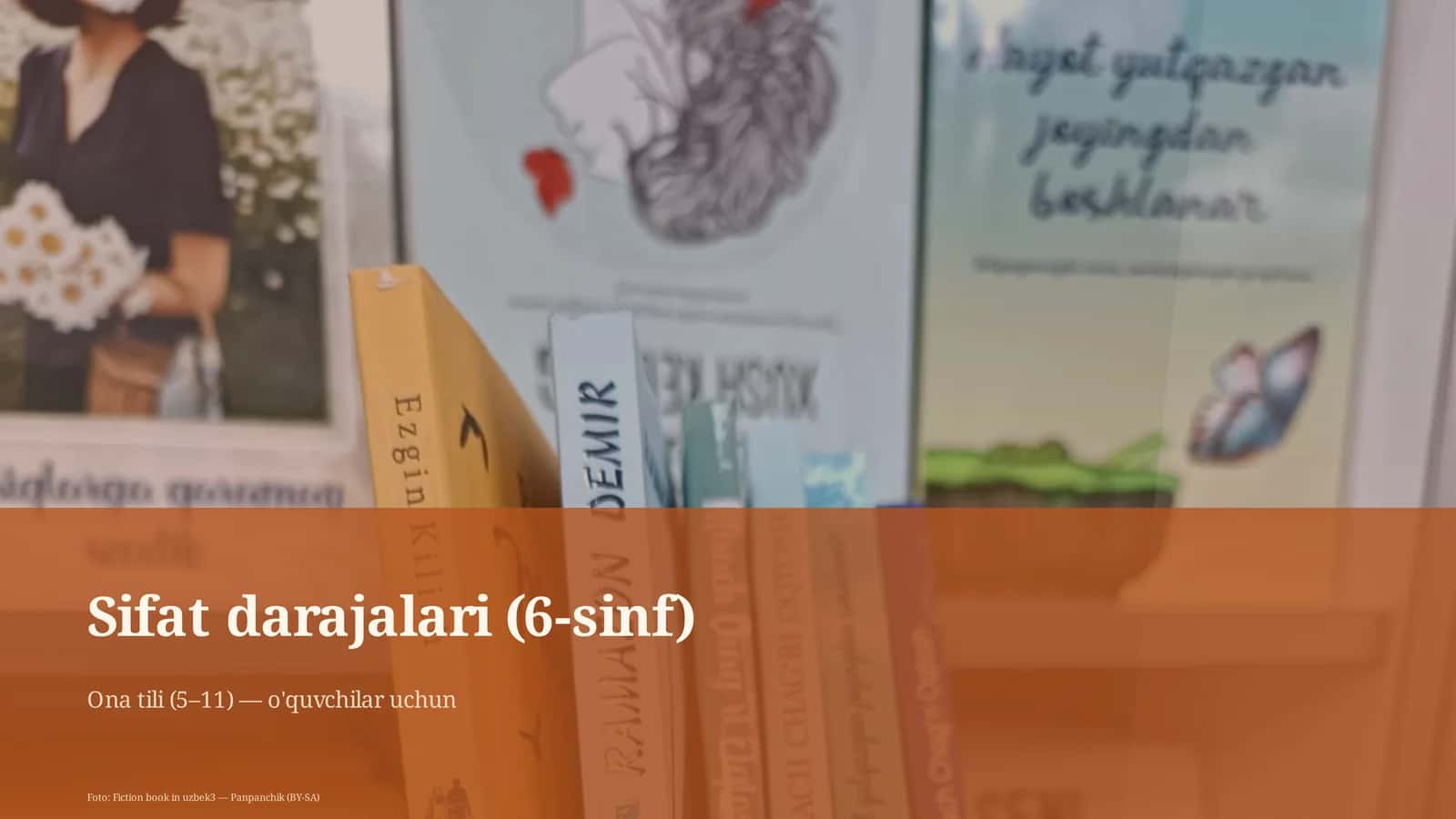 Sifat darajalari (6-sinf)