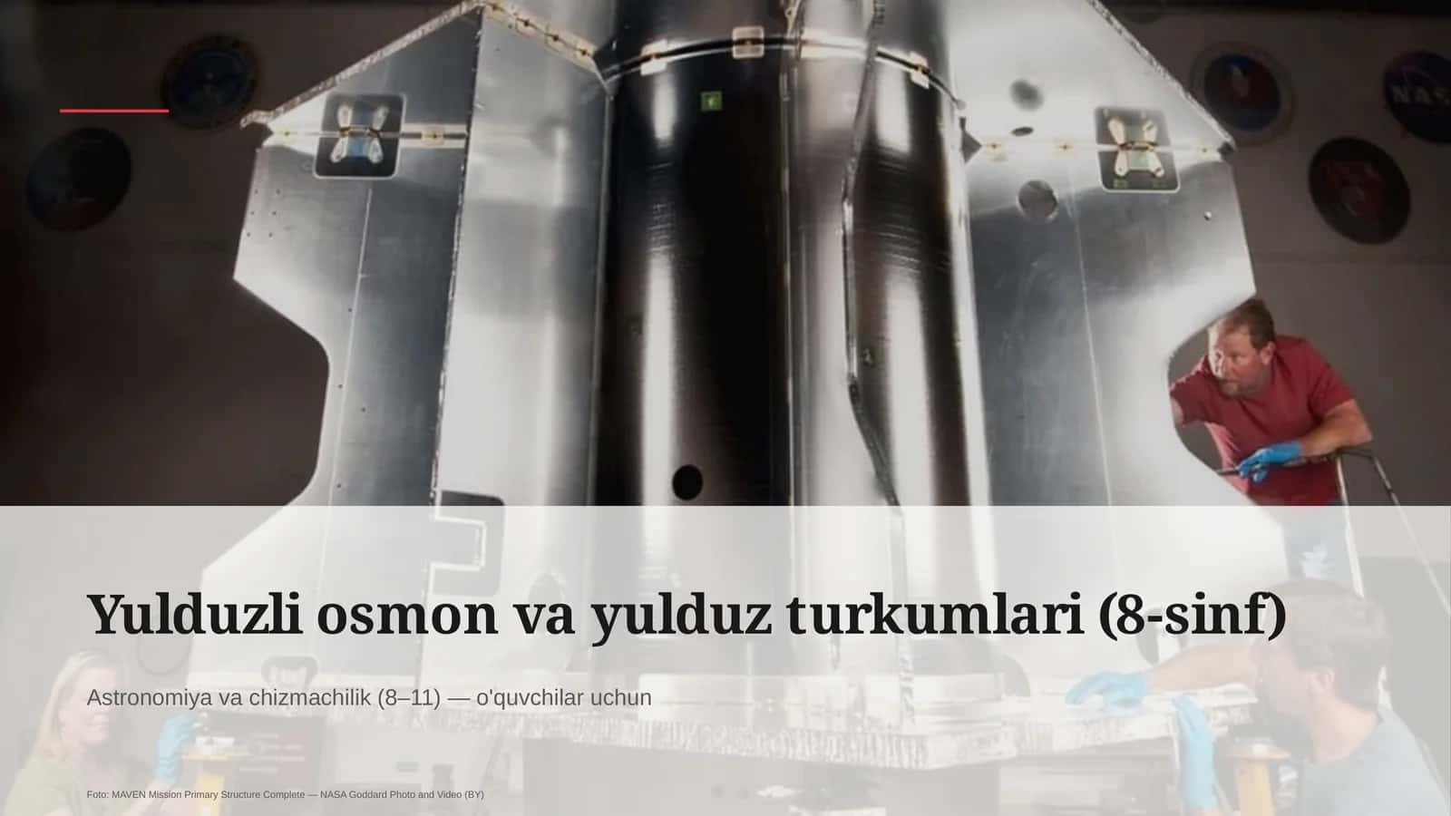 Yulduzli osmon va yulduz turkumlari (8-sinf)